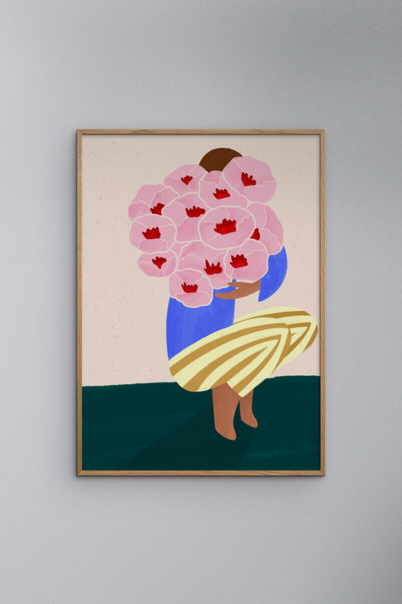 Bea Muller Bouquet of Flowers plakat
